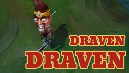 LOL PBE 3/8/2016: New skin Draven Draven Preview