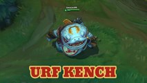 LOL PBE 3/8/2016: New skin Urf Kench Preview