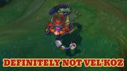 LOL PBE 3/8/2016: New skin Definitely Not Vel'Koz Preview