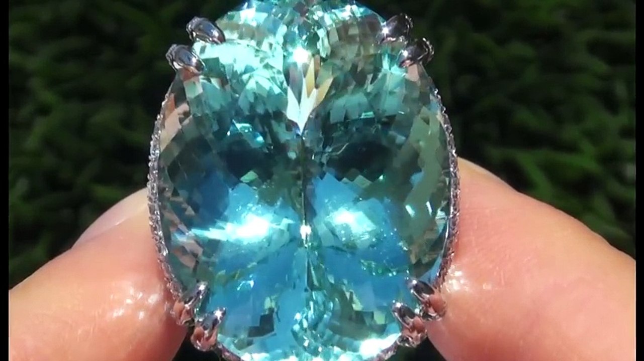 $10 Million Dollar World's Largest Natural Paraiba Tourmaline Ring For Sale