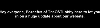 The OST Lobby has re-opened!