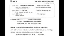 Cùng nhau học tiếng Nhật - Japan in my love - Bài 8 - Đài NHK [やさしい日�
