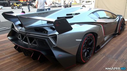 Lamborghini Veneno SOUND - Start Up and REVS!!