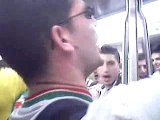ALGERIE - ARGENTINE les supporteurs dans le metro