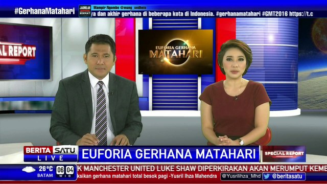 Gerhana Matahari Total 2016 Sangat Istimewa Bagi Indonesia