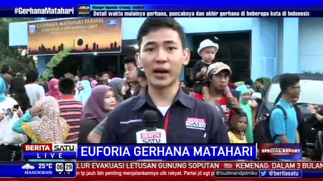 Saksikan Gerhana, Warga Terus Berdatangan ke Planetarium Jakarta