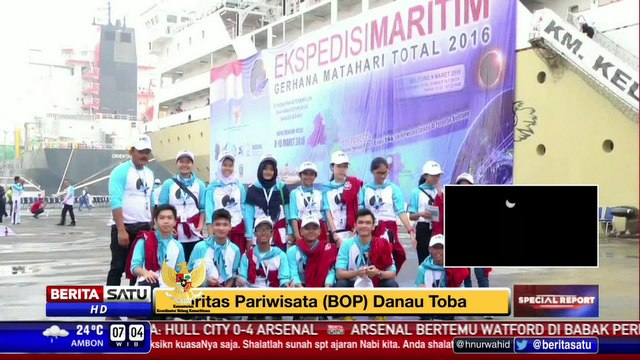 Kemenko Maritim dan Sumber Daya Resmikan Ekspedisi Khusus Gerhana Matahari