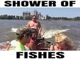 Shower of Fishes in Ocean