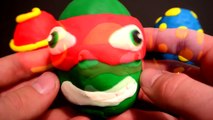 Play Doh Surprise Eggs KINDER Surprise BEN 10 Pokemon сюрприз Turtles Funny Eggs