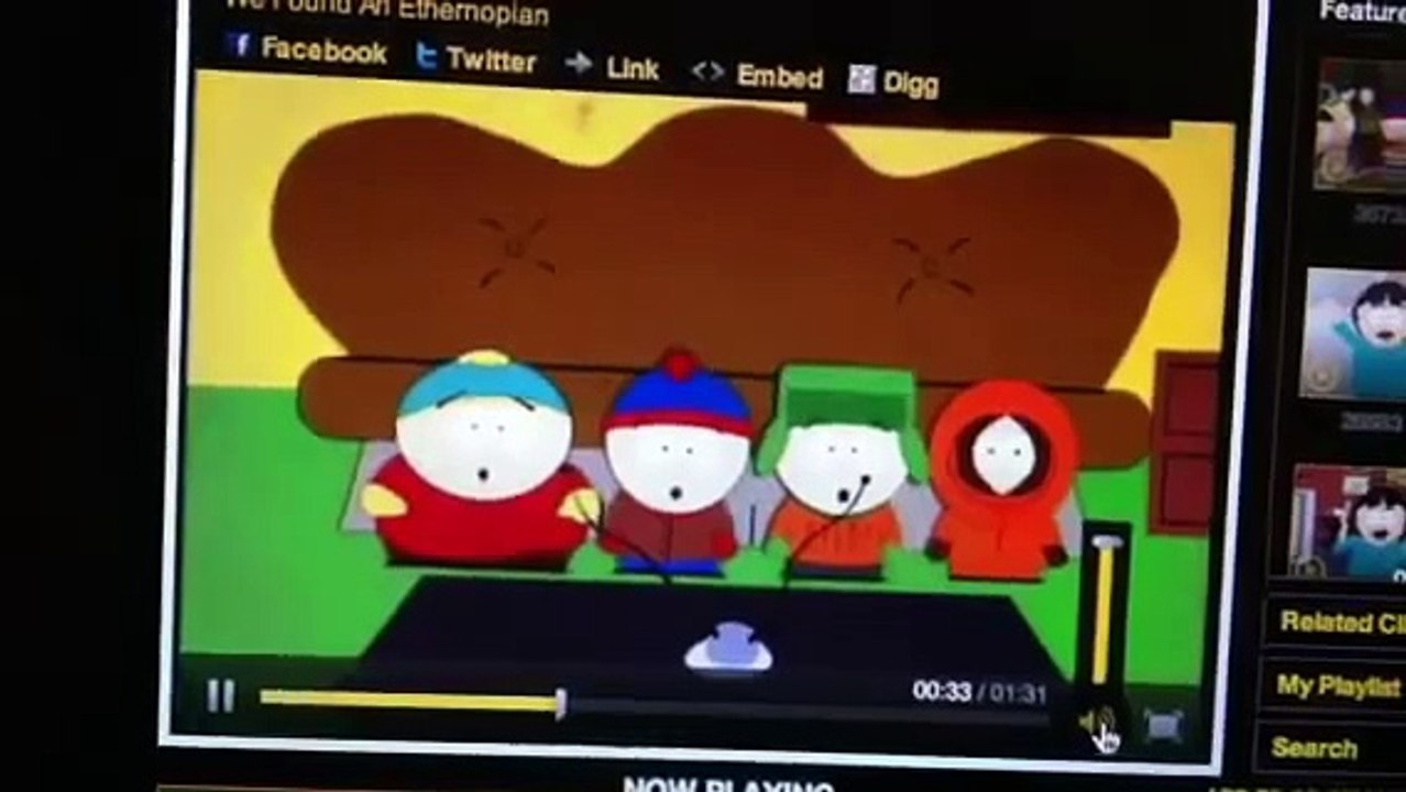 South Park- Found an Ethernopian