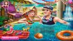 Disney Frozen Anna Elsa and Dora the Explorer Baby Games Compilation