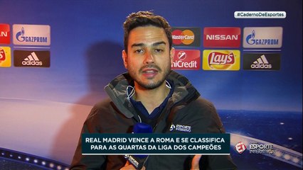 De Madri, Marcelo Bechler traz a repercussão da vitória do Real sobre a Roma