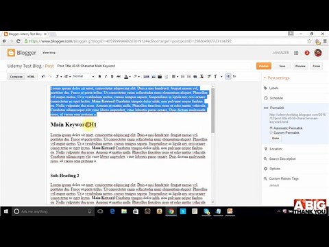202 SEO Friendly Blog-Posts - How to Eran With Blog