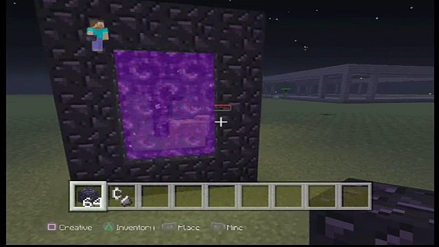 Minecraft PS3 Tutorial - How to Make a Nether Portal