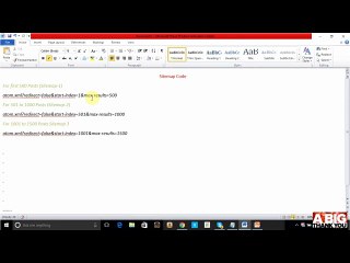 302 Submitting Sitemap - How to Eran With Blog