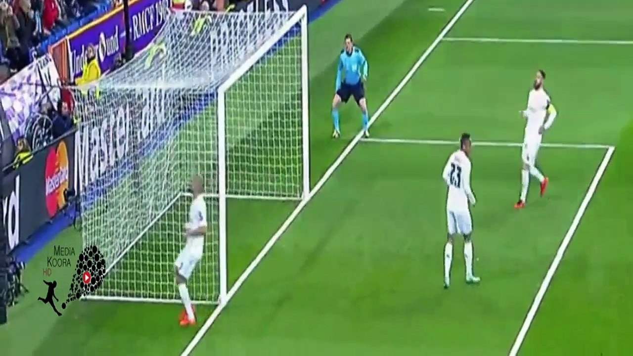 ملخص لمسات محمد صلاح امام ريال مدريد - دوري ابطال اوروبا - مباراة العودة - [8-3-2016