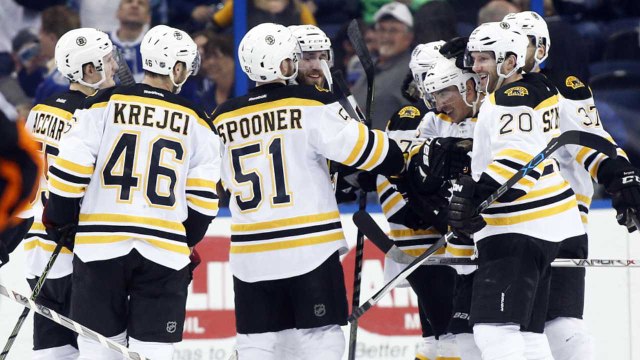 A Quick Overtime Victory for the Bruins