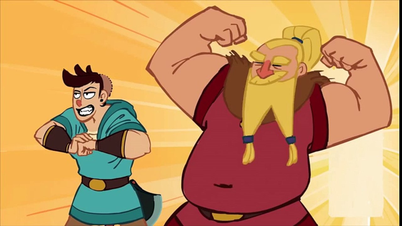 Vikings Hunt Mysterious Bandit Monster! Shieldmaiden Part One by PiratePuddingStudio - ToonsDay!