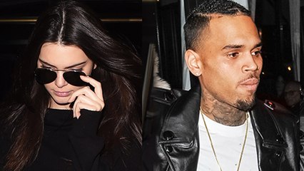 Kendall Jenner & Chris Brown Spotted Getting Dinner Together