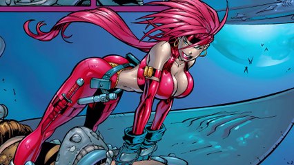 Battle Chasers - Red Monika