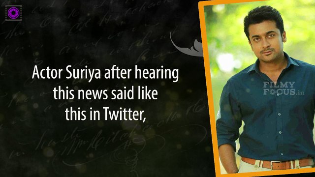 Suriya Conveys His Sadness About Kalabhavan Mani's Death via Twitter