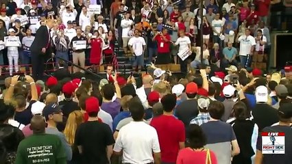 Woman Faints at Donald Trump Rally in Orlando FL (3-5-16)