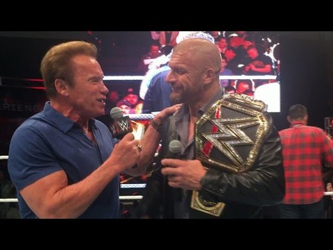 Triple H & Arnold Schwarzenegger do Q&A at Arnold Sports Festival_ March 5_ 2016
