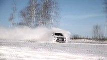 New Lexus LX 2016 Extreme Off road 4x4 Drifting in Snow