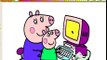 Peppa Pig En español VideoJuego Peppa La Cerdita 2014 Latinoamerica Dibujos de color De peppa