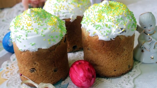 Куличи пасхальные рецепты. Вкусные куличи на Пасху видео