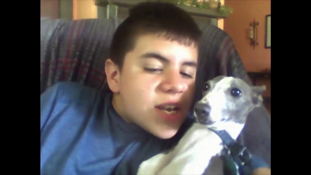 Dog Copies Owner's Face