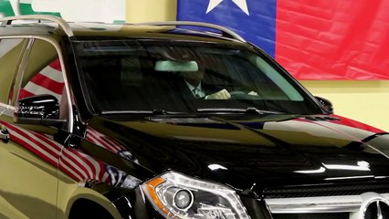 Автомат Калашникова против бронированного Mercedes-Benz GL-Class