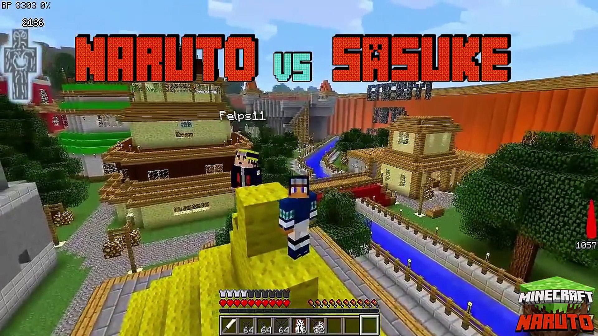 Minecraft Naruto Mod Naruto Vs Sasuke Video Dailymotion