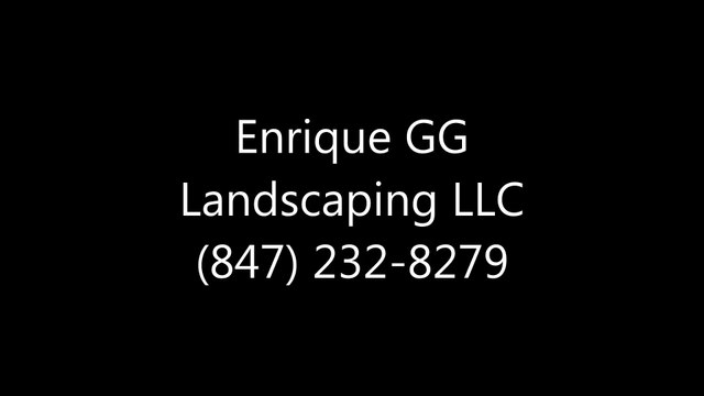 Enrique GG Landscaping LLC (847) 232-8279