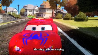 Spiderman Songs Lyrics ♫ Are_You_Sleeping ♫ Spiderman & Hulk Lightning McQueen Cars
