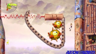 Rayman Origins - Part 20: Grumbling Grottos: Snake Eyes/ Boss: Mocking Bird