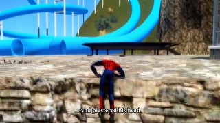 Spiderman Songs Lyrics ♫ Jack and Jill ♫ Spiderman & Hulk Lightning McQueen Cars