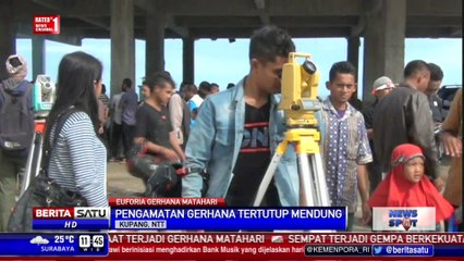 Cuaca Mendung Halangi Penampakan GMT di Kupang