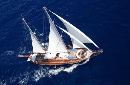 Luxury gulet yacht sailing charters & Blue Cruise holidays in Turkey & Greece. ATALANTE