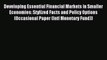 Read Developing Essential Financial Markets in Smaller Economies: Stylized Facts and Policy