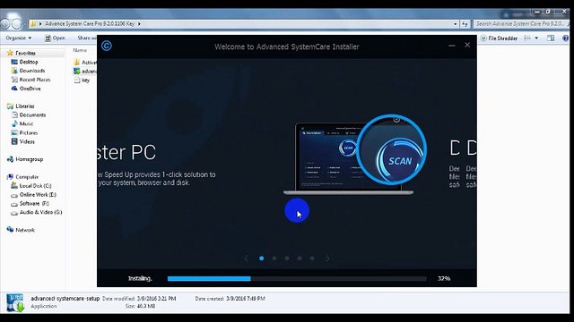 Advanced SystemCare Pro 9.2.0.1106 Serial Key