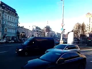Эпизод 1 Евромайдан 18.02.2014 ( Разбита машина полиции начало с Бесарабки)