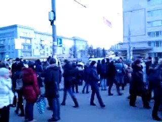 Эпизод 1 Евромайдан 18.02.2014 ( Разбита машина полиции начало с Бесарабки)