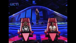 The Voice Indonesia 2016 Blind Audition - Aline: Let Her Go