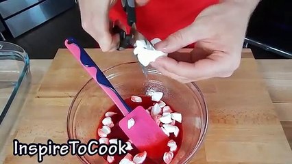 How to make MARSHMALLOW JELLO (Homemade simple recipe, jello art) - Inspire To Cook