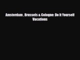 Download Amsterdam  Brussels & Cologne: Do It Yourself Vacations Free Books