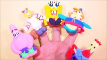 Finger Family | Play Doh Spongebob Squarepants Finger Family Nursery Rhyme Song