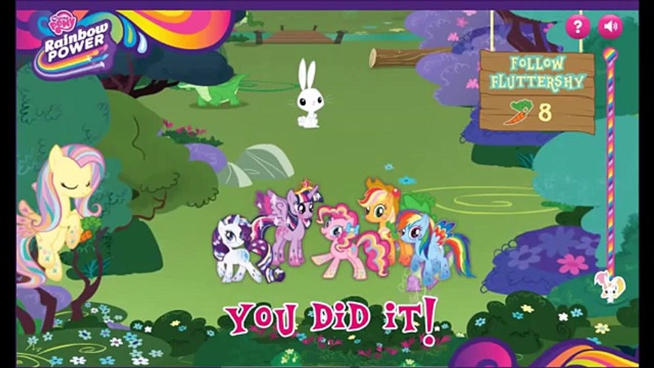 my little pony friendship is majic follow fluttershy