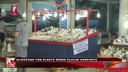 Aliağa’dan Tüm Ülkeye Örnek Olacak Kampanya