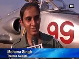 Can face any challenge: Women fighter pilot trainees